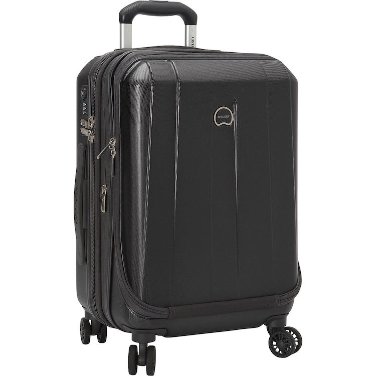 The Delsey Helium suitcase.